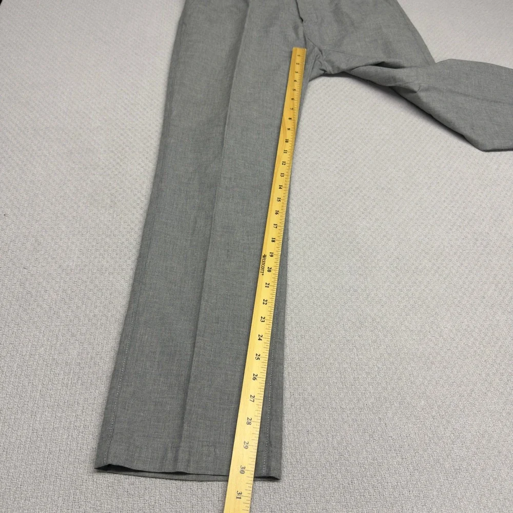Banana Republic Kentfield Pant Mens 34x30 Gray Cotton Chino Trousers Preppy